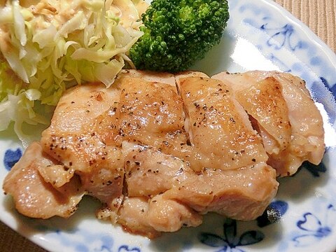 鶏もも肉のふんわりソテー